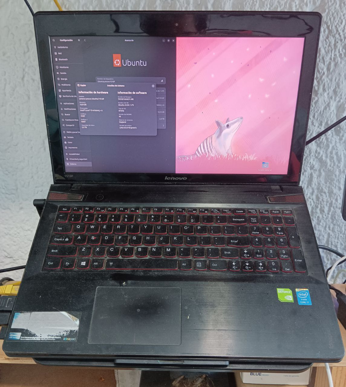 Laptop Lenovo Y510p - Imagen 2